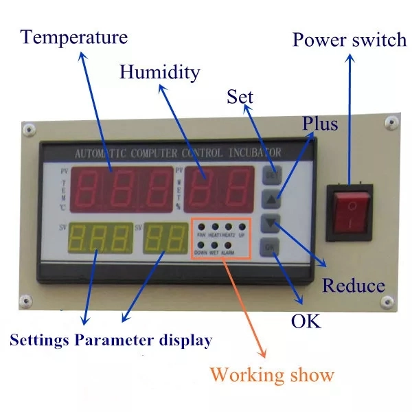 Factory Egg Incubator More Than 2000 Eggs Incubator Hatching Machine Incubator Hatching Brooder